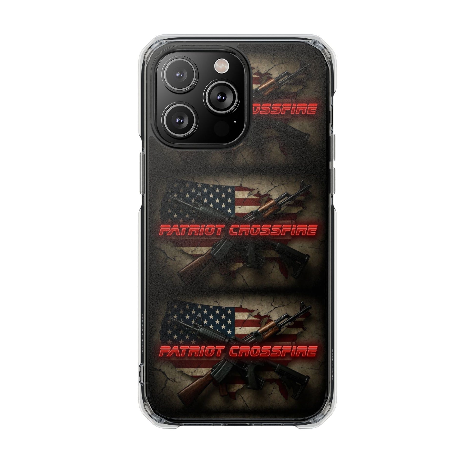 Patriot Crossfire Clear IPhone Case