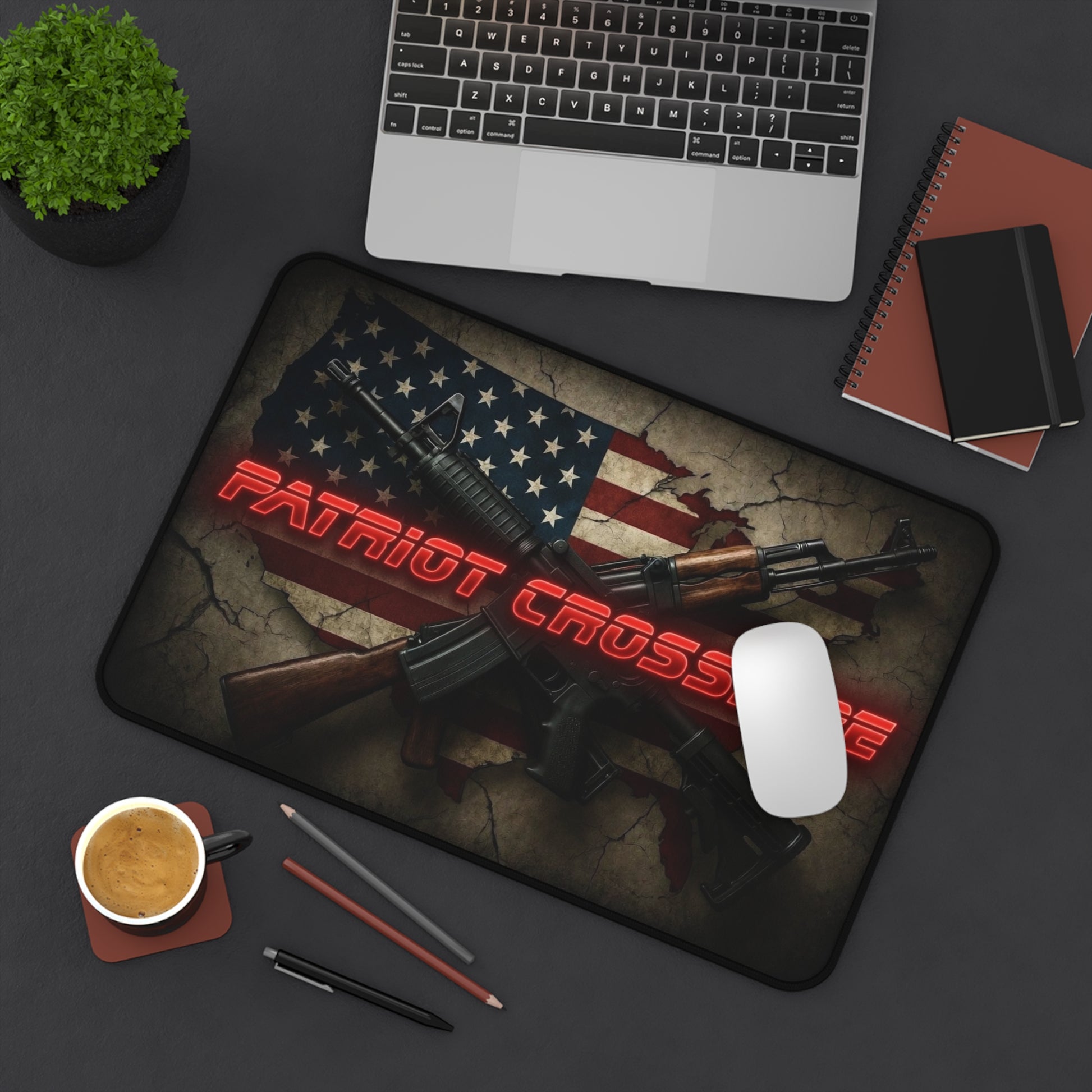 Patriot Crossfire Desk Mat