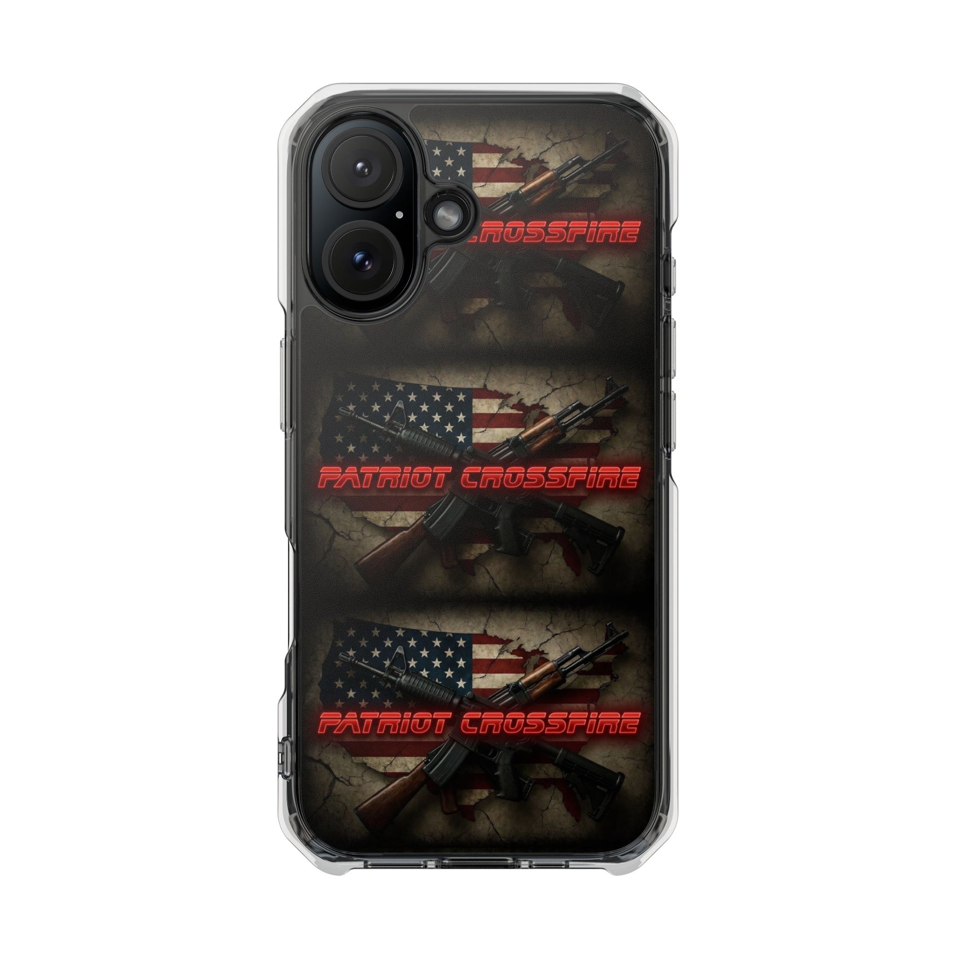 Patriot Crossfire Clear IPhone Case