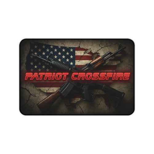 Patriot Crossfire Desk Mat
