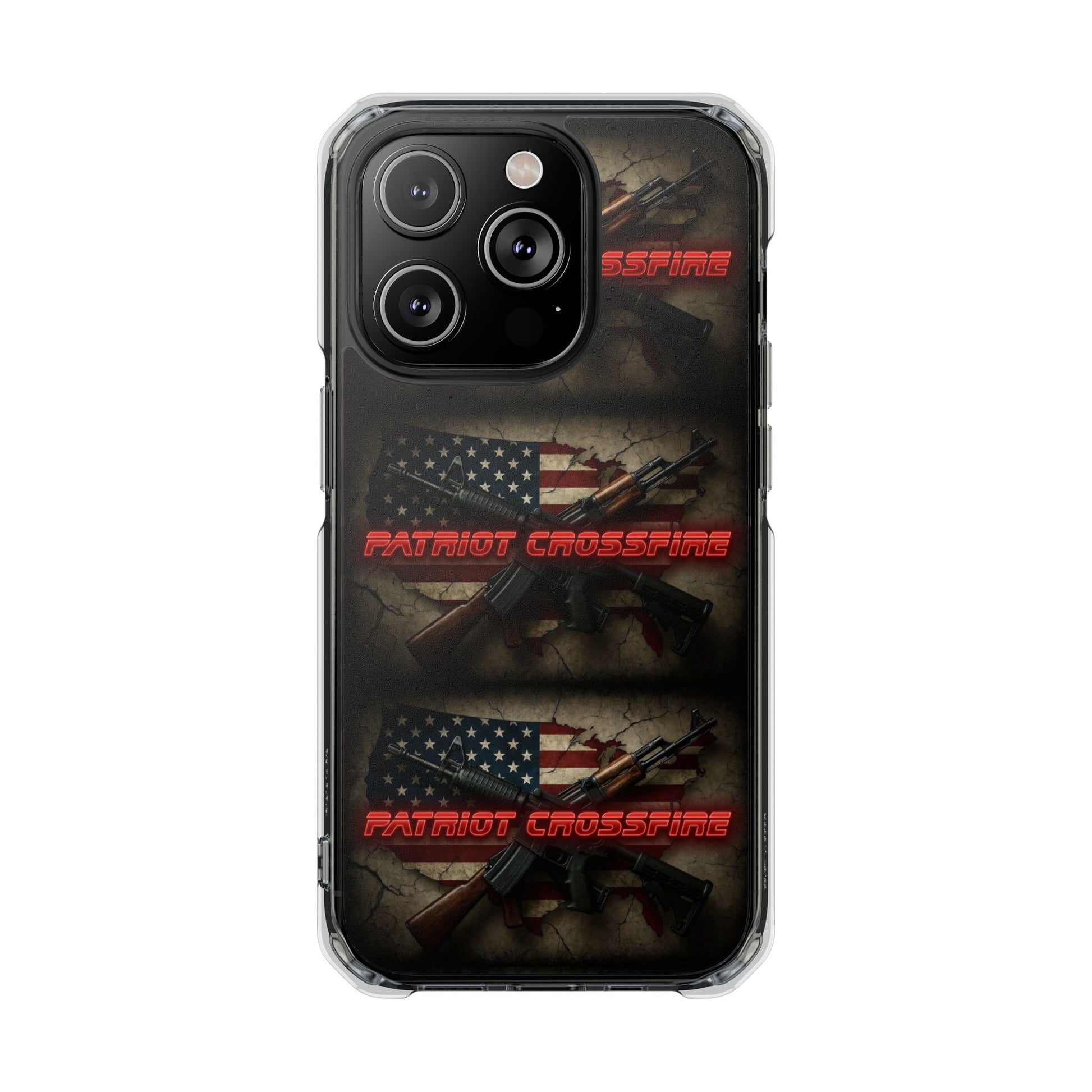 Patriot Crossfire Clear IPhone Case