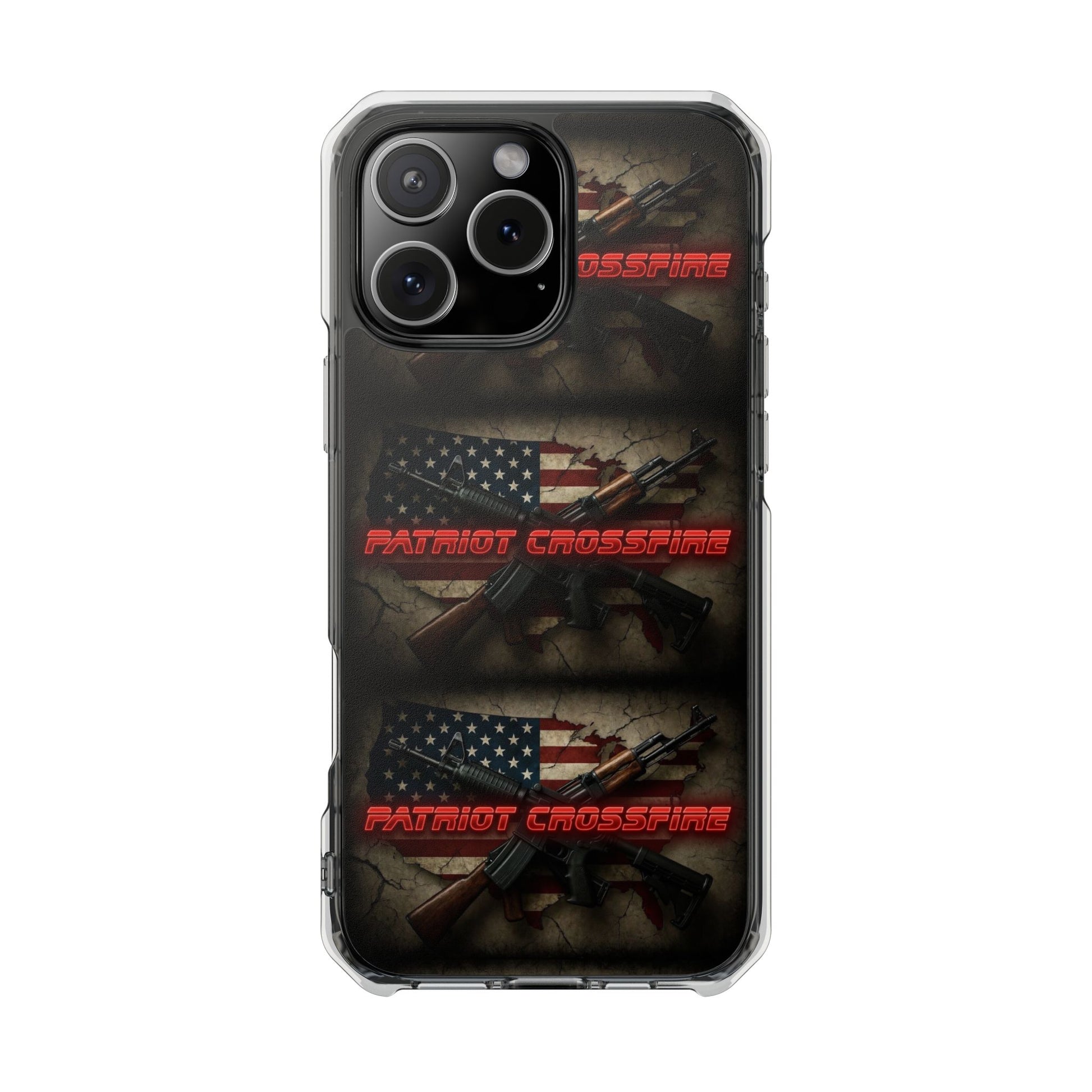Patriot Crossfire Clear IPhone Case