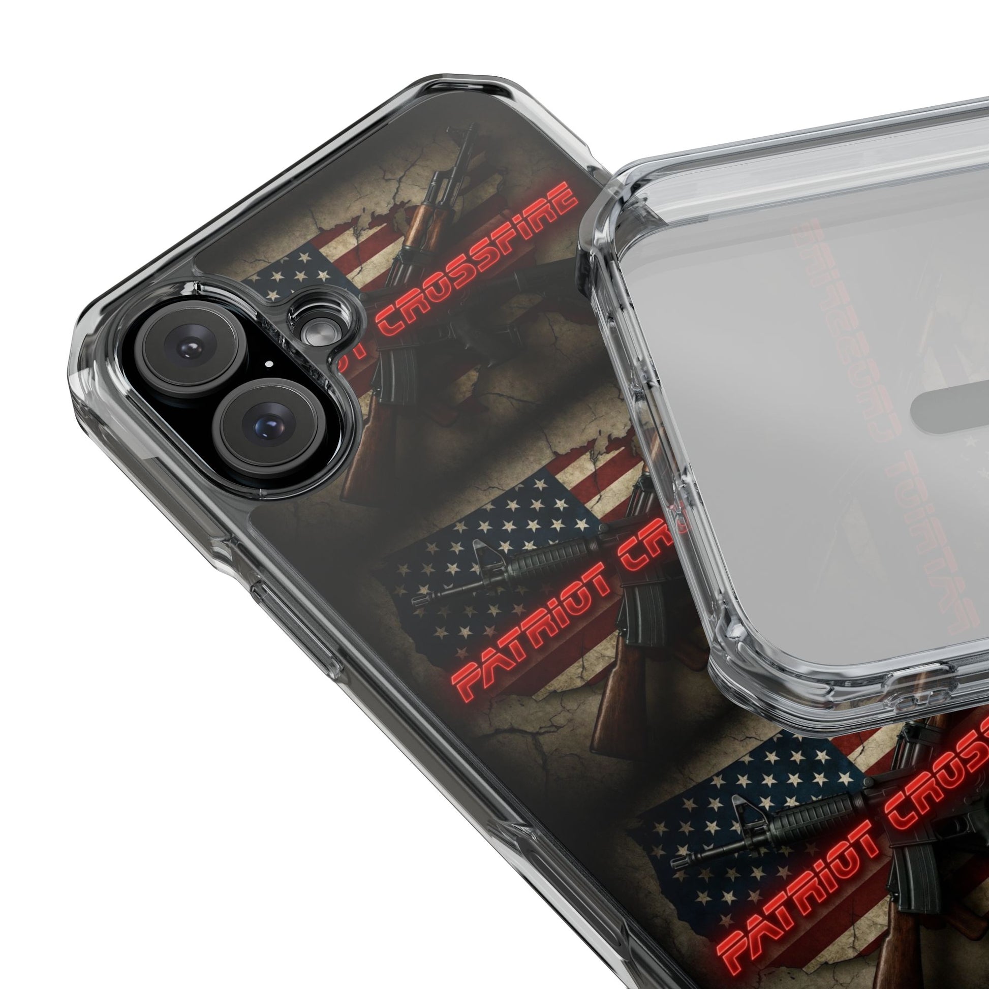 Patriot Crossfire Clear IPhone Case