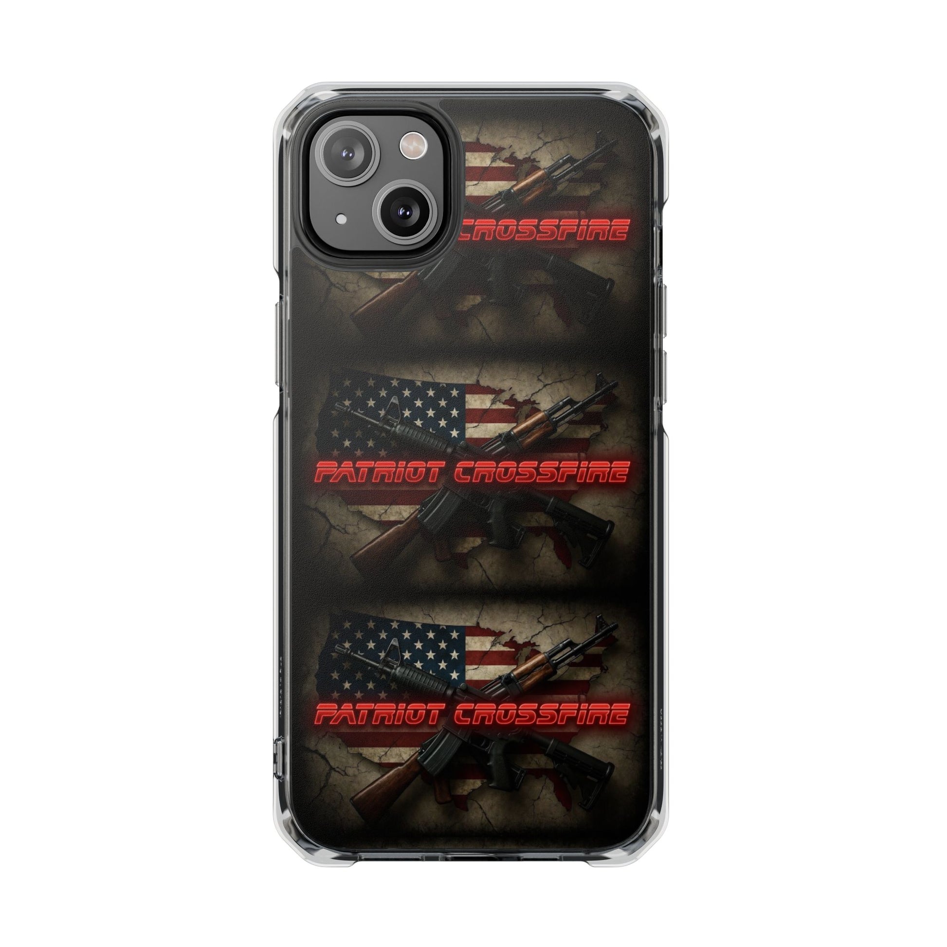 Patriot Crossfire Clear IPhone Case