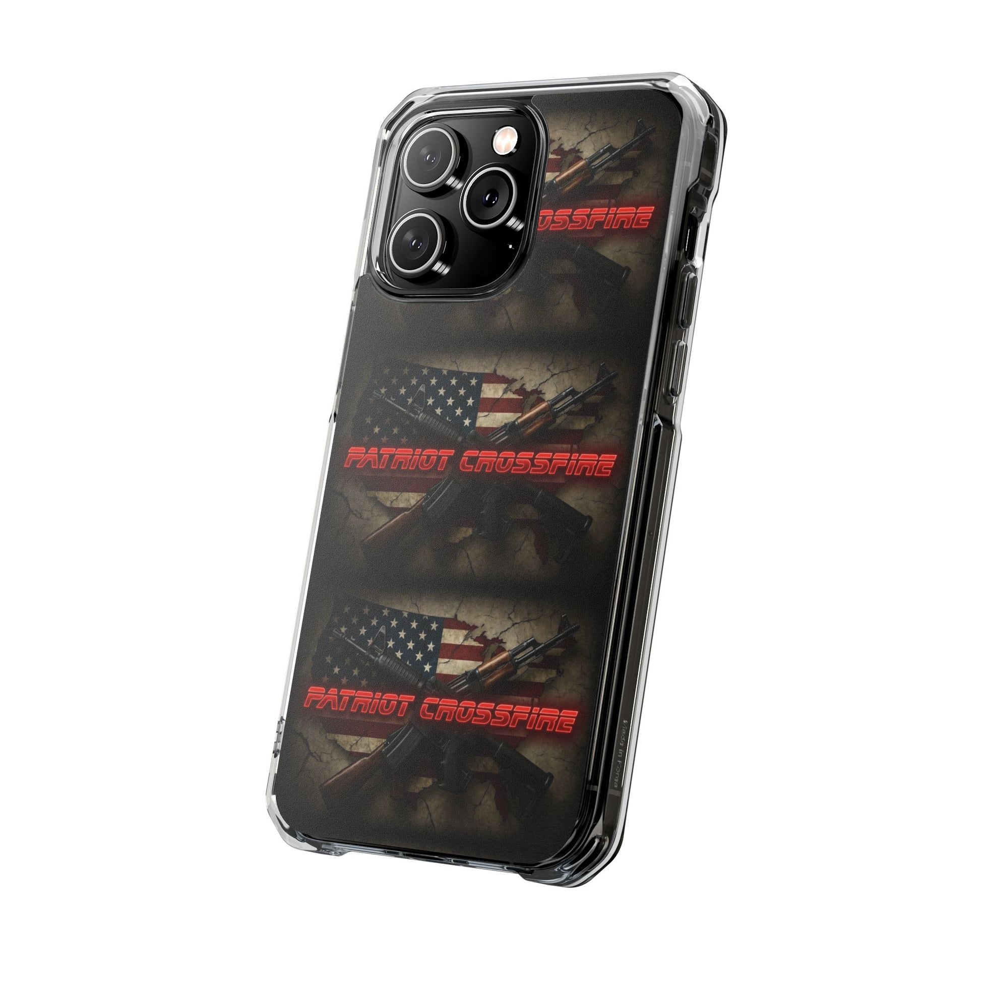 Patriot Crossfire Clear IPhone Case