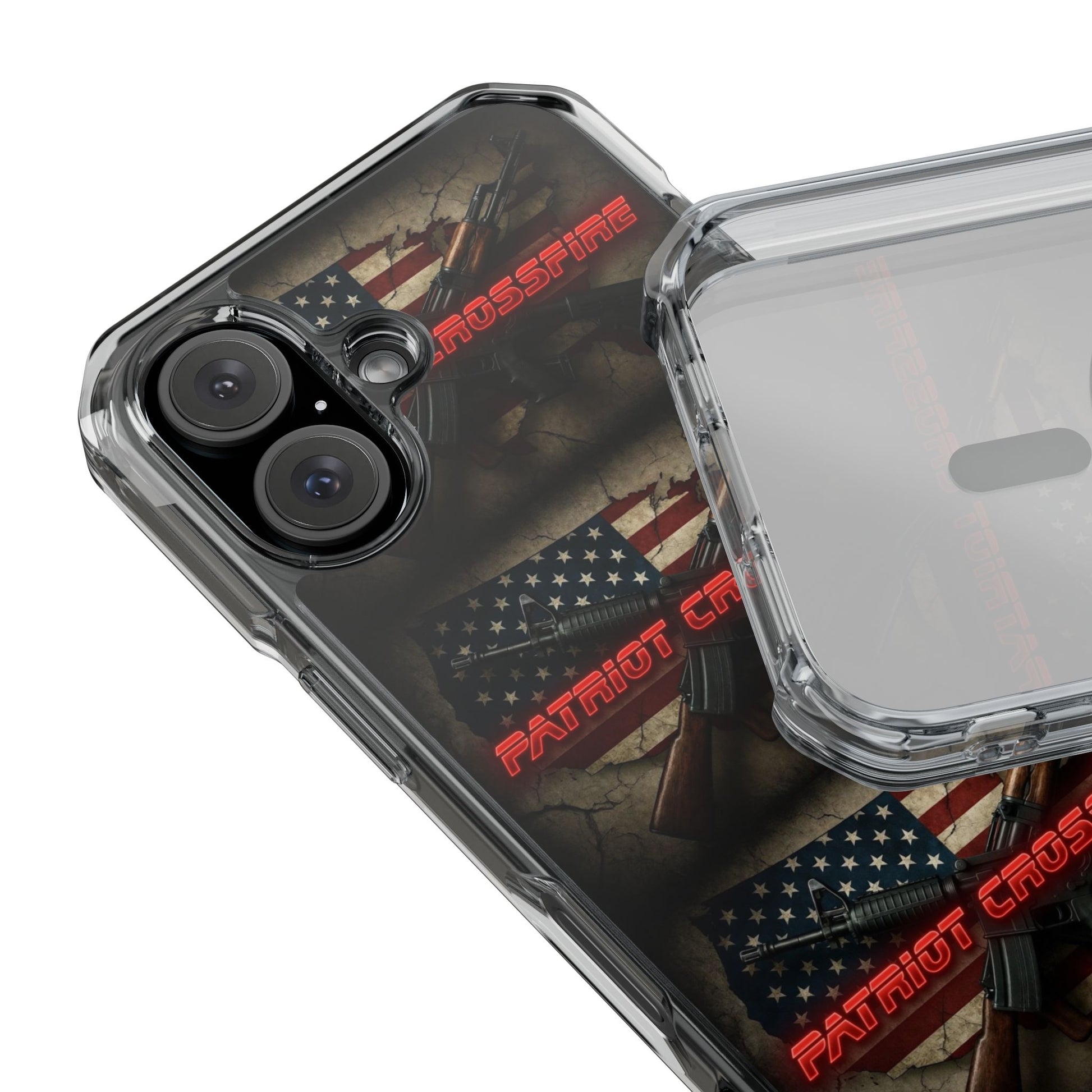 Patriot Crossfire Clear IPhone Case