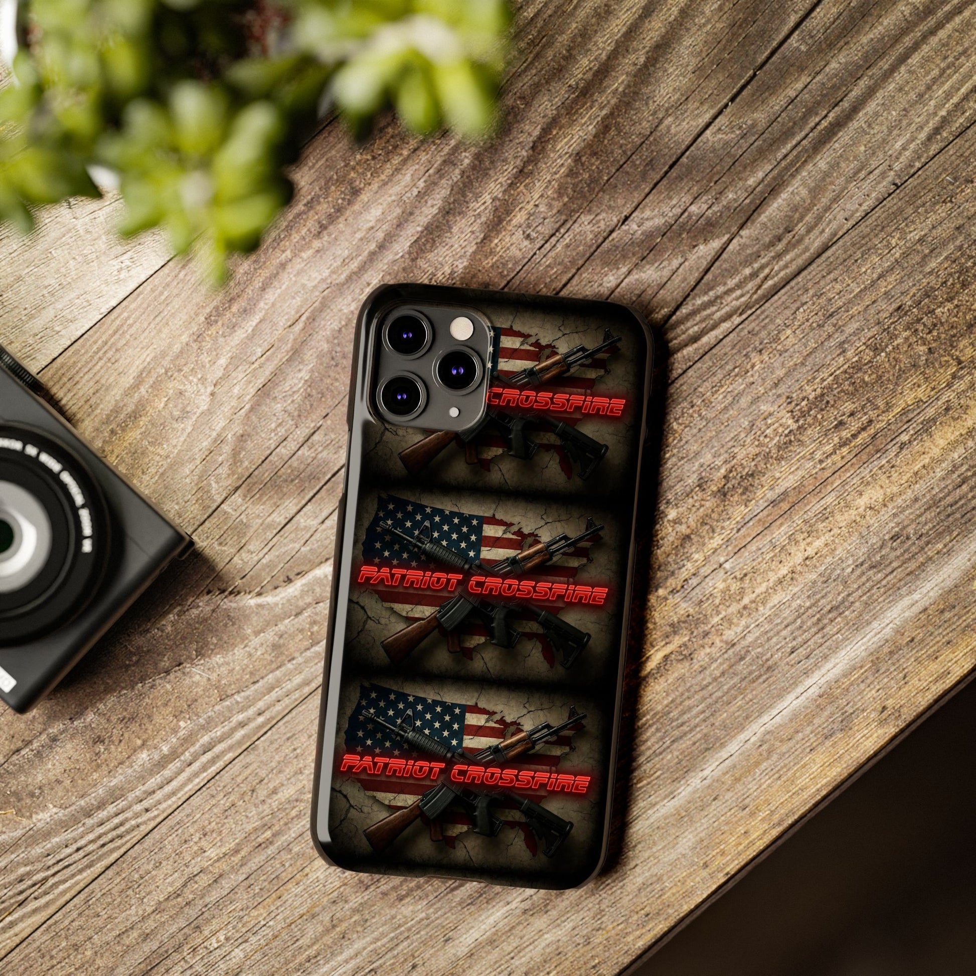Patriot Crossfire IPhone Case