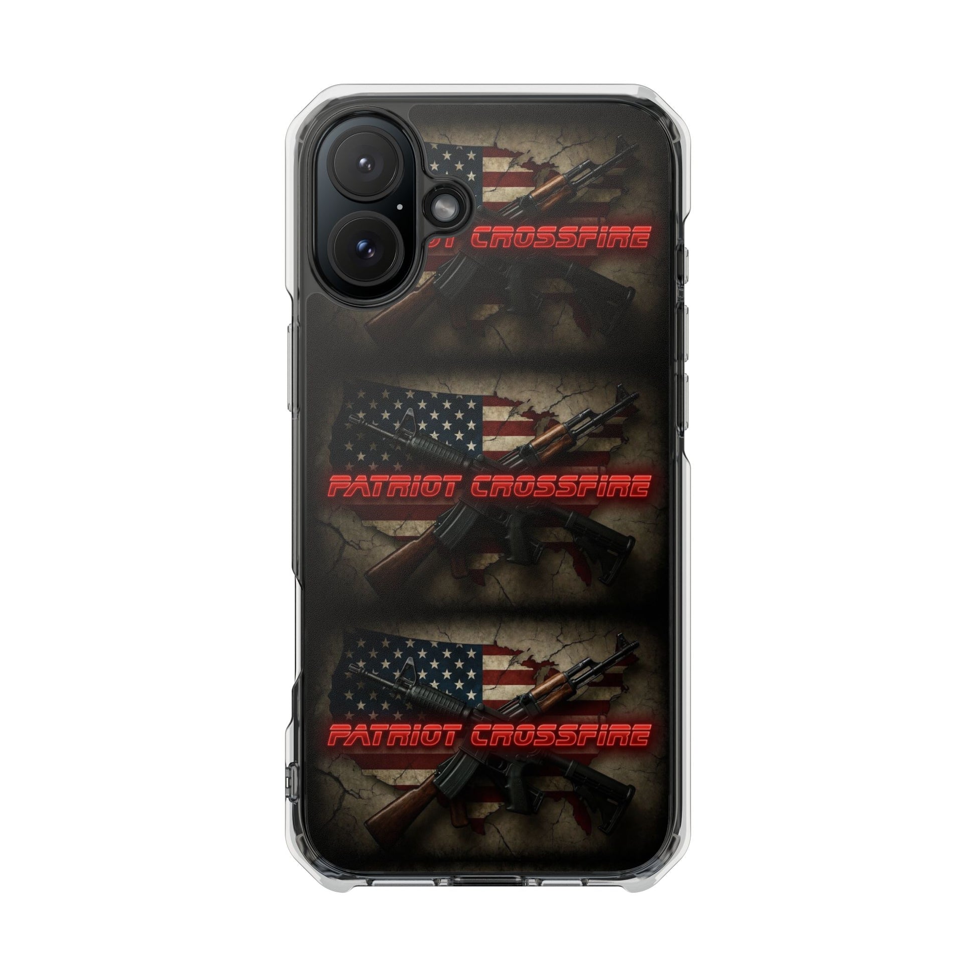 Patriot Crossfire Clear IPhone Case