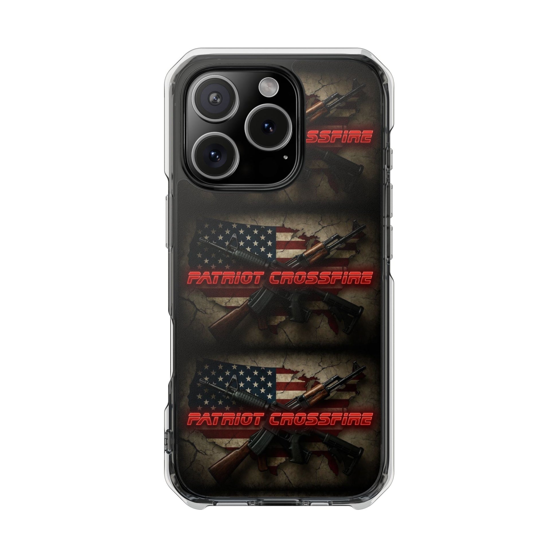 Patriot Crossfire Clear IPhone Case