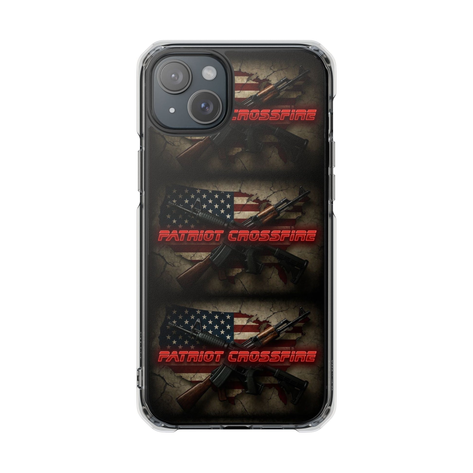 Patriot Crossfire Clear IPhone Case