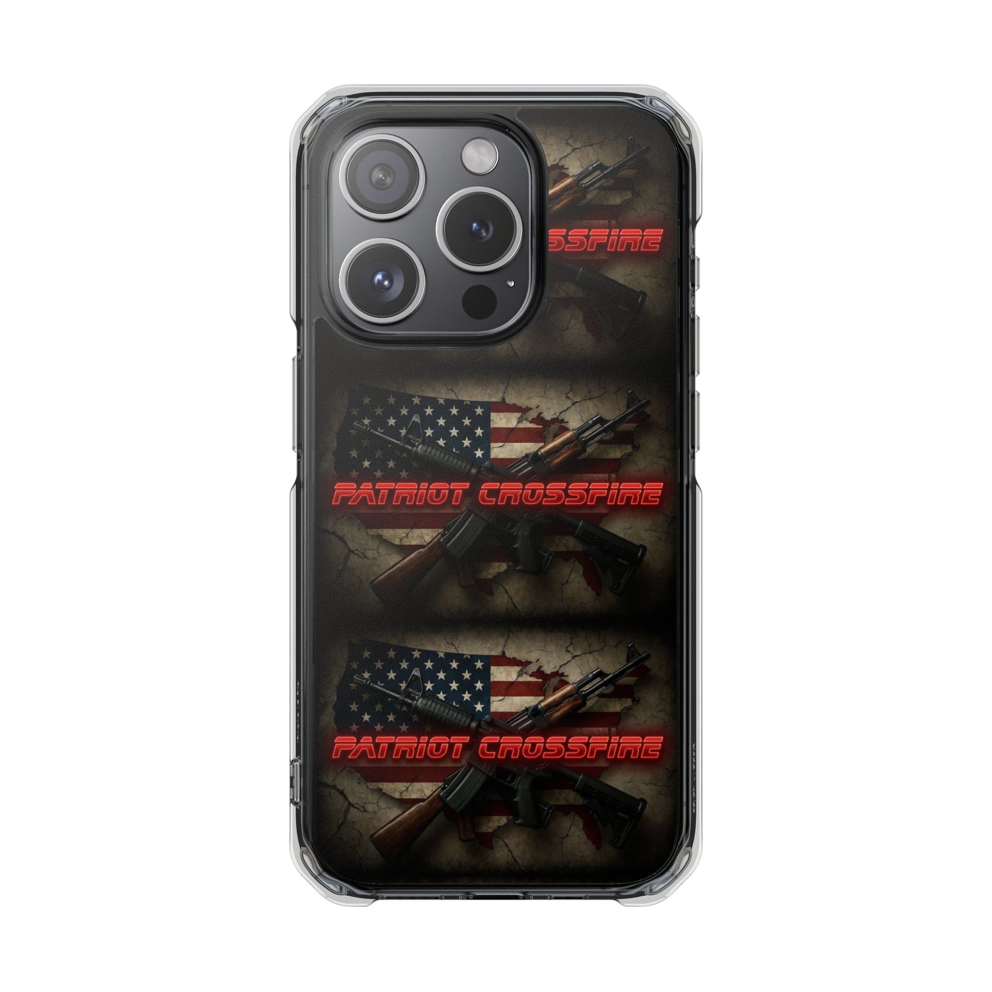 Patriot Crossfire Clear IPhone Case